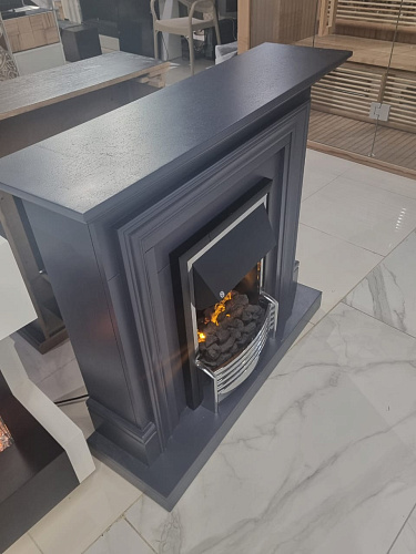 Каминокомплект Dimplex Bradford очаг Flagstaff серый (выставочный образец)_1 Каминокомплект Dimplex Bradford очаг Flagstaff серый (выставочный образец)_1