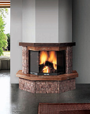 Облицовка Zircone, под Airfire Prisma (EdilKamin)