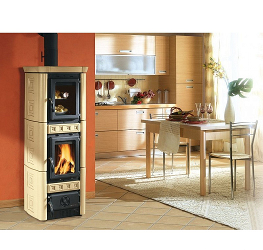 La Nordica-Extraflame gaia forno bordeaux_3