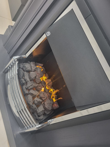 Каминокомплект Dimplex Bradford очаг Flagstaff серый (выставочный образец)_2 Каминокомплект Dimplex Bradford очаг Flagstaff серый (выставочный образец)_2