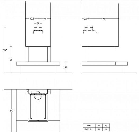 Piazzetta edinburgh, bianco grigio_1