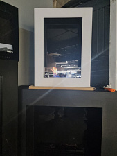 Настенный камин Firezo Dritto (выставочный образец) Настенный камин Firezo Dritto (выставочный образец)